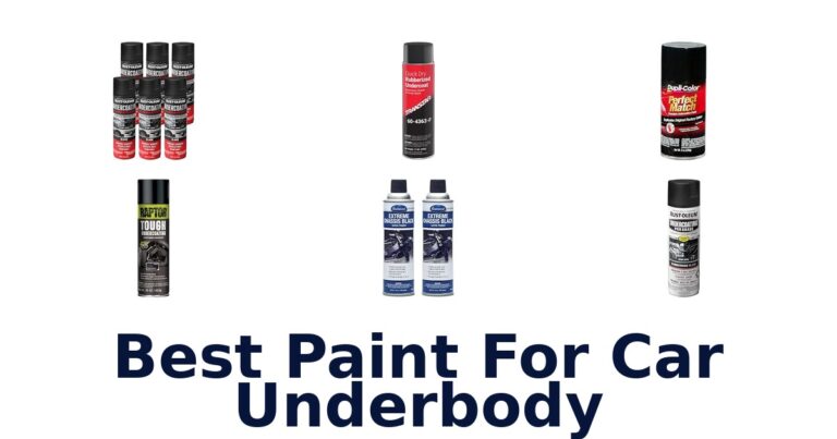 Best Paint For Car Underbody