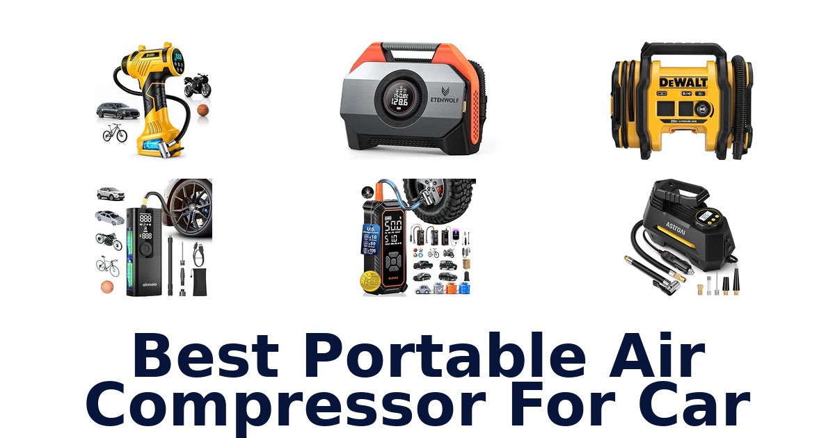 Best Portable Air Compressor For Car