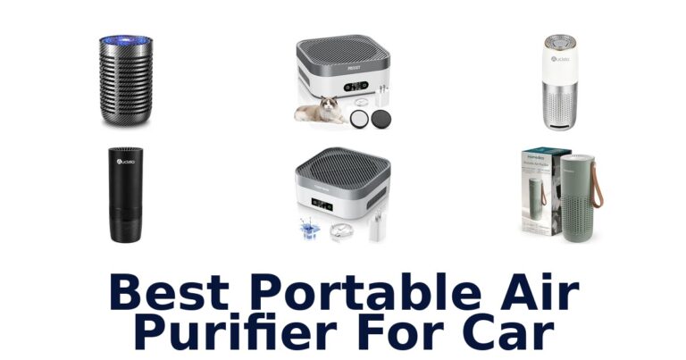 Best Portable Air Purifier For Car