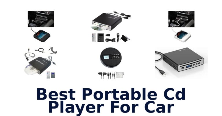 Best Portable Cd Player For Car