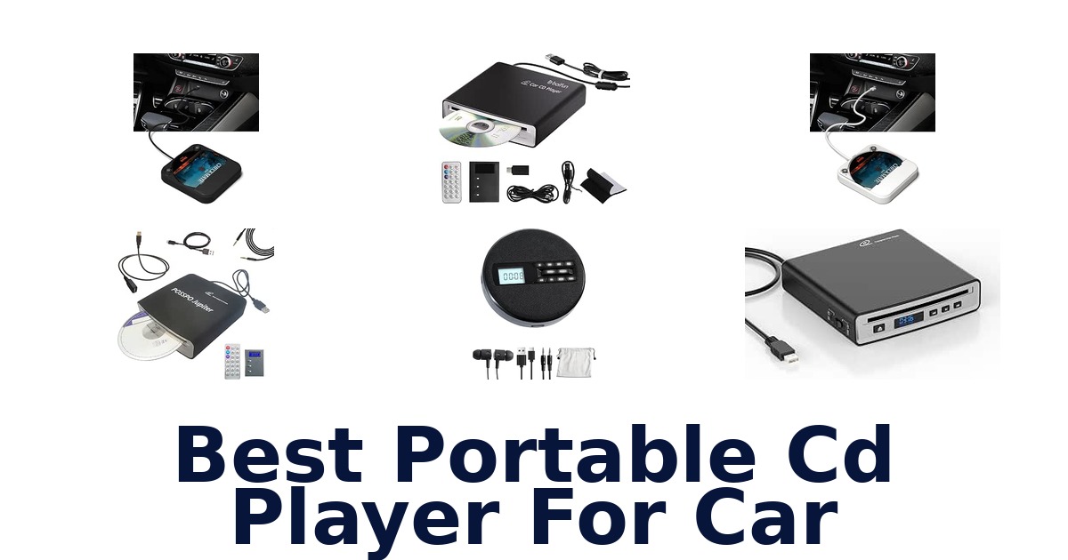 Best Portable Cd Player For Car