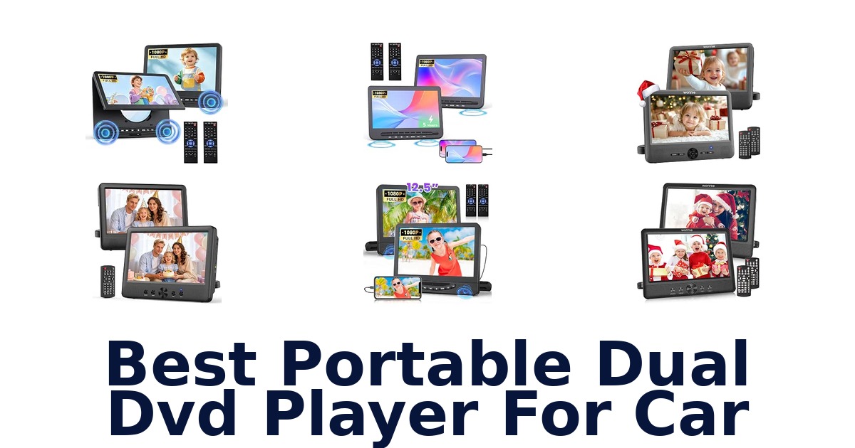 Best Portable Dual Dvd Player For Car