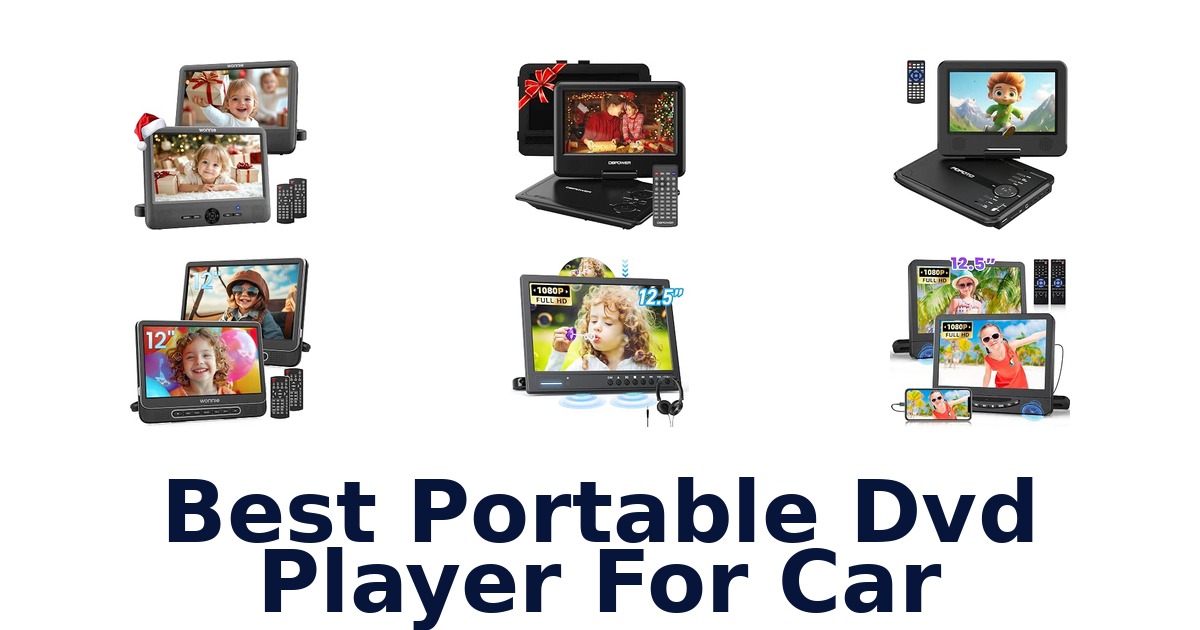 Best Portable Dvd Player For Car