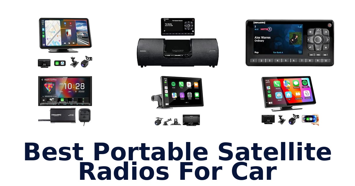 Best Portable Satellite Radios For Car