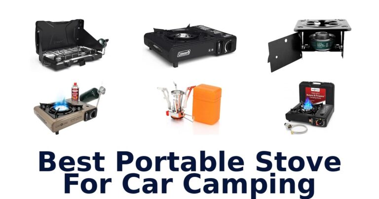 Best Portable Stove For Car Camping