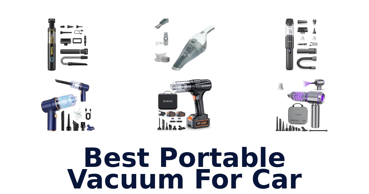 Best Portable Vacuum For Car