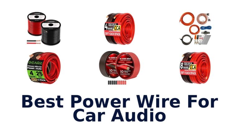 Best Power Wire For Car Audio