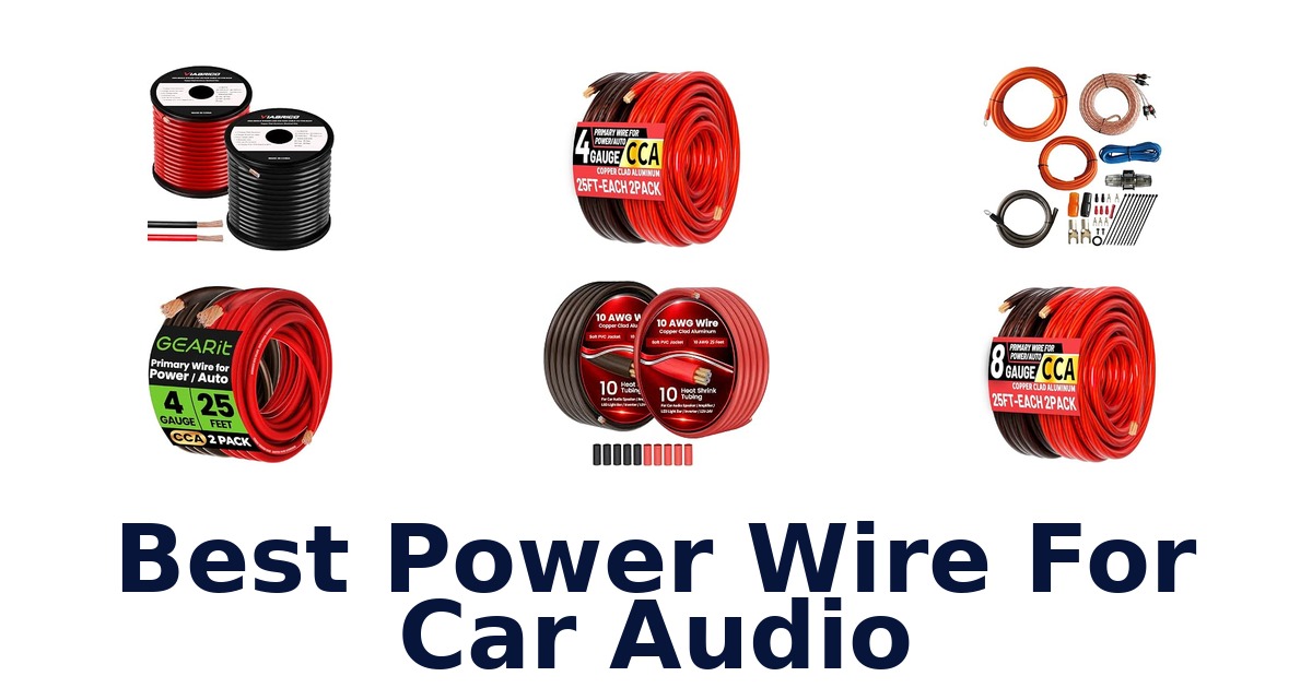 Best Power Wire For Car Audio