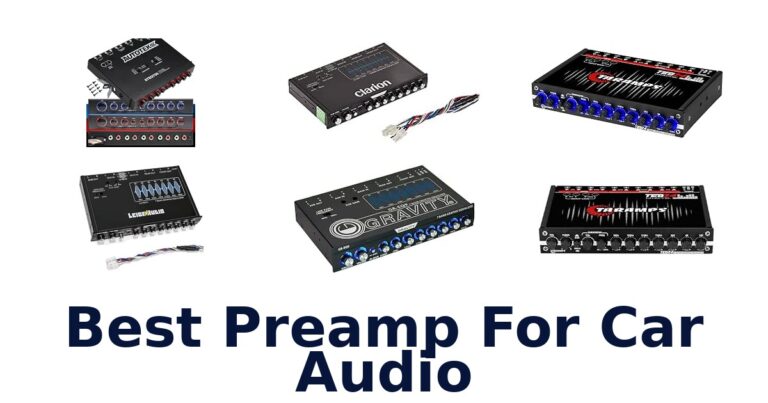 Best Preamp For Car Audio