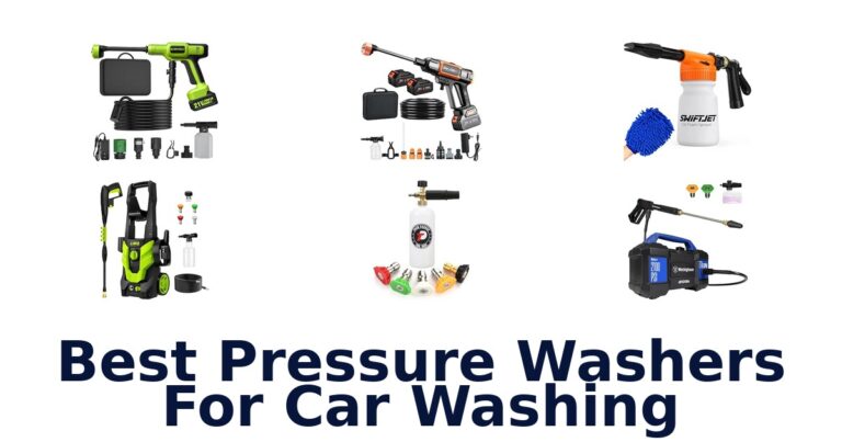 Best Pressure Washers For Car Washing