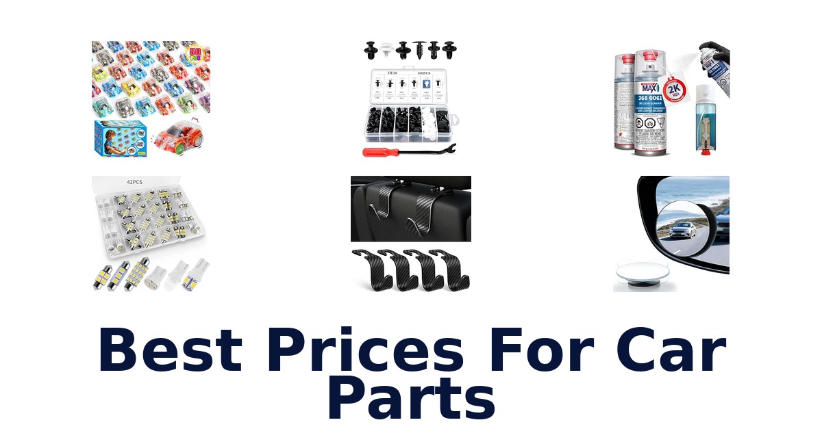 Best Prices For Car Parts