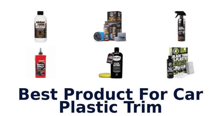 Best Product For Car Plastic Trim