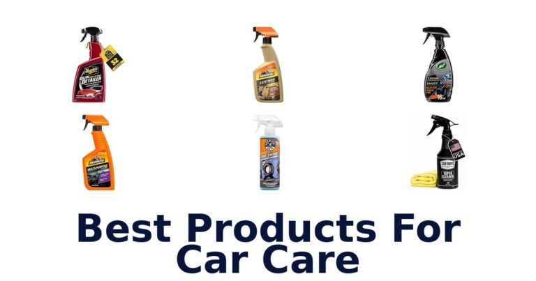 Best Products For Car Care
