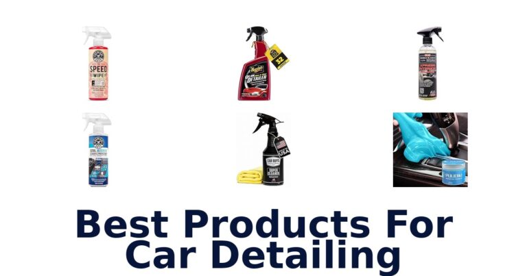 Best Products For Car Detailing