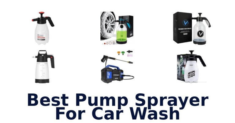 Best Pump Sprayer For Car Wash