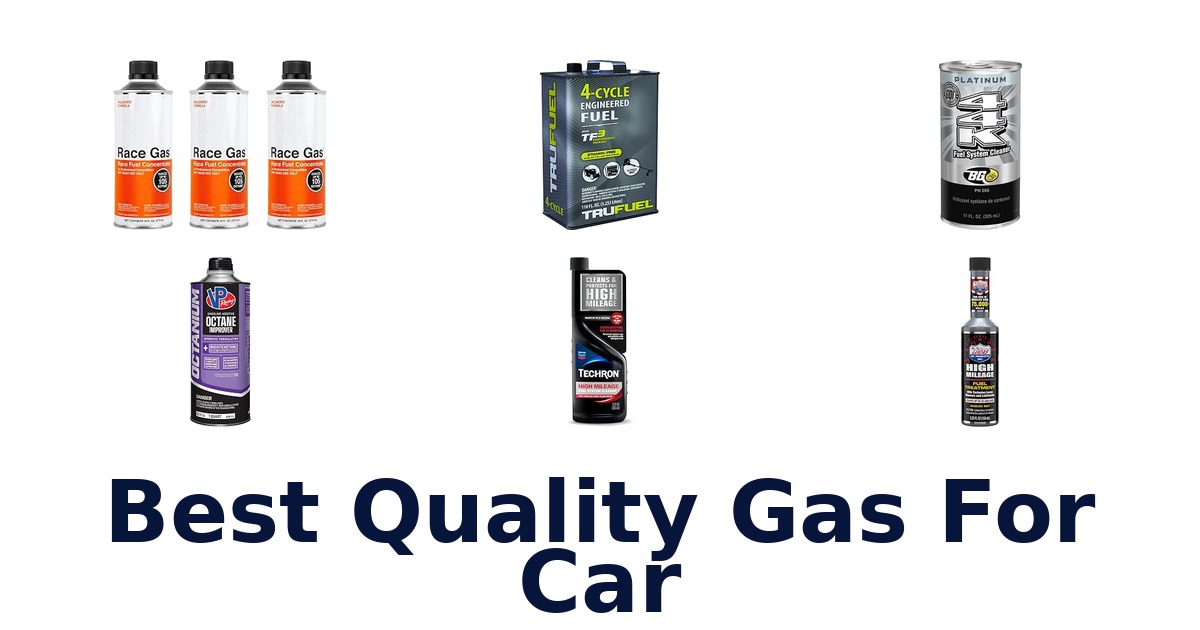 Best Quality Gas For Car