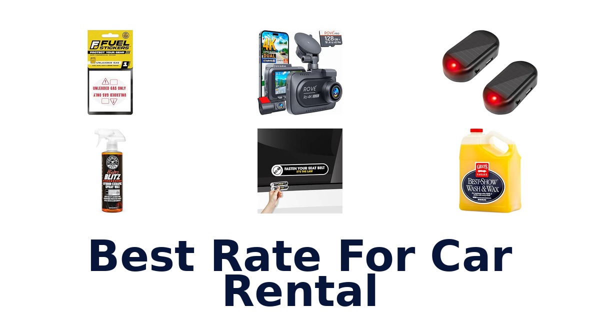Best Rate For Car Rental