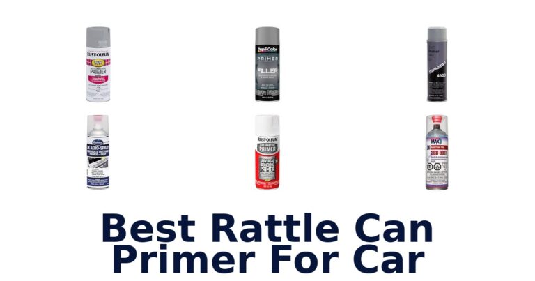 Best Rattle Can Primer For Car