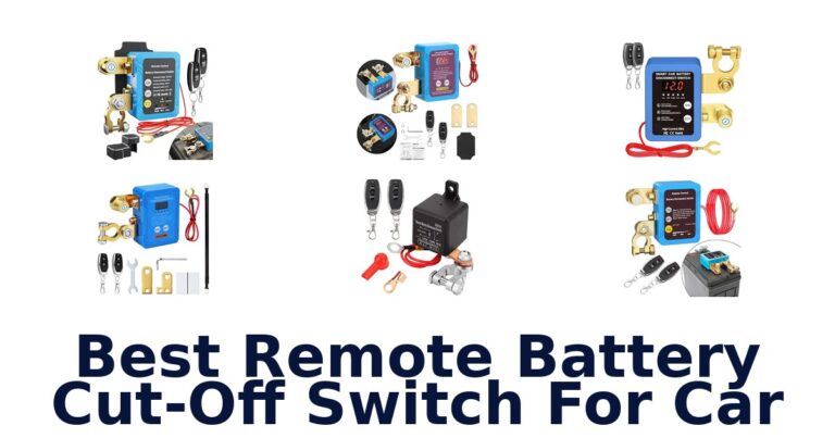 Best Remote Battery Cut-Off Switch For Car