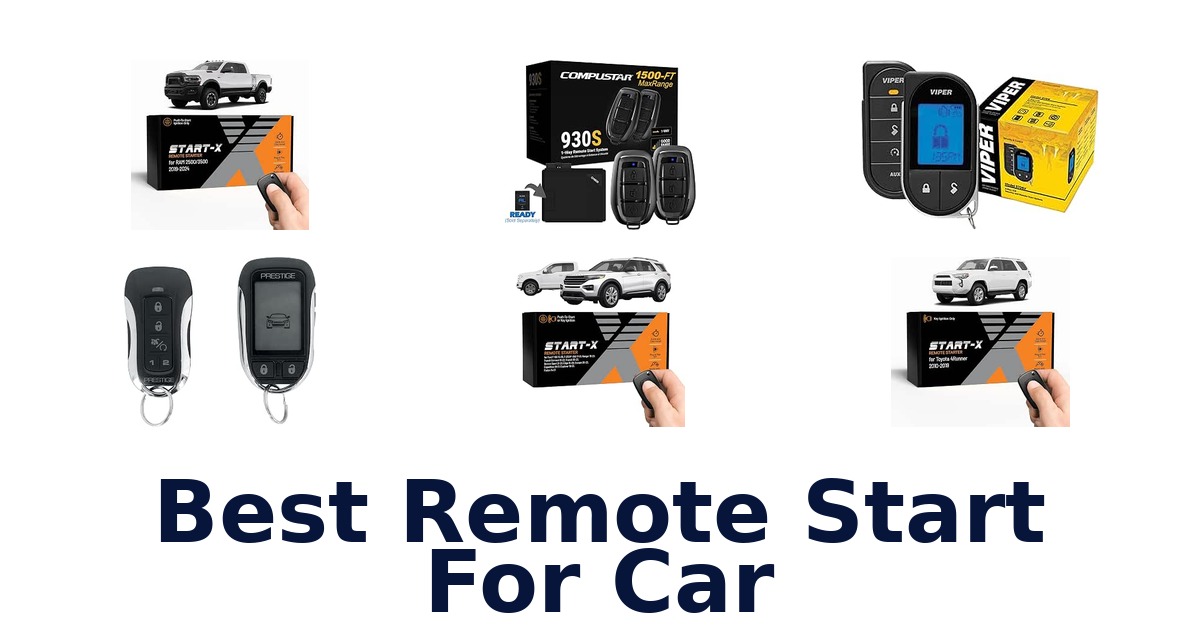 Best Remote Start For Car