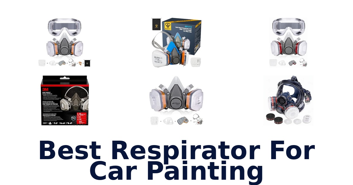 Best Respirator For Car Painting