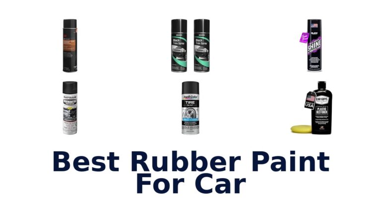 Best Rubber Paint For Car