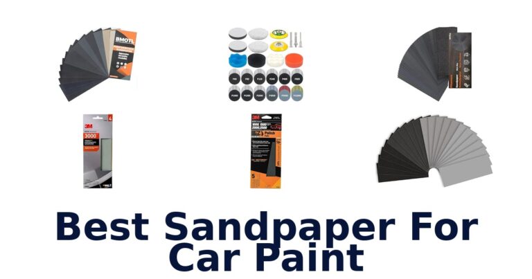 Best Sandpaper For Car Paint