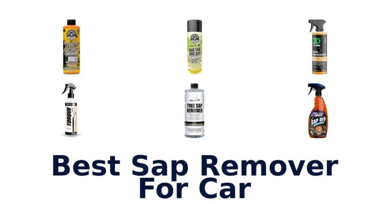 Best Sap Remover For Car