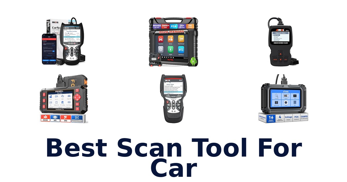 Best Scan Tool For Car