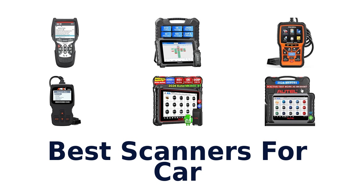 Best Scanners For Car
