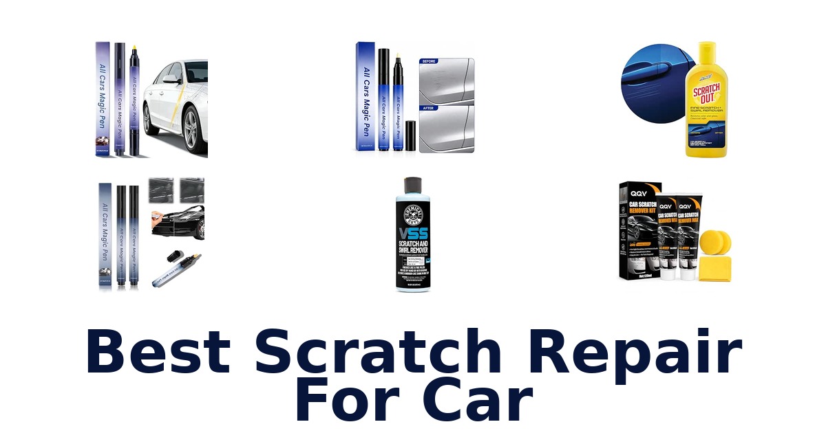 Best Scratch Repair For Car
