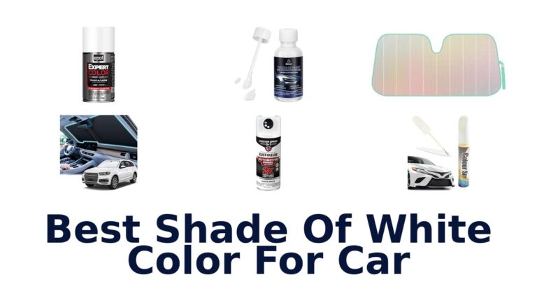 Best Shade Of White Color For Car