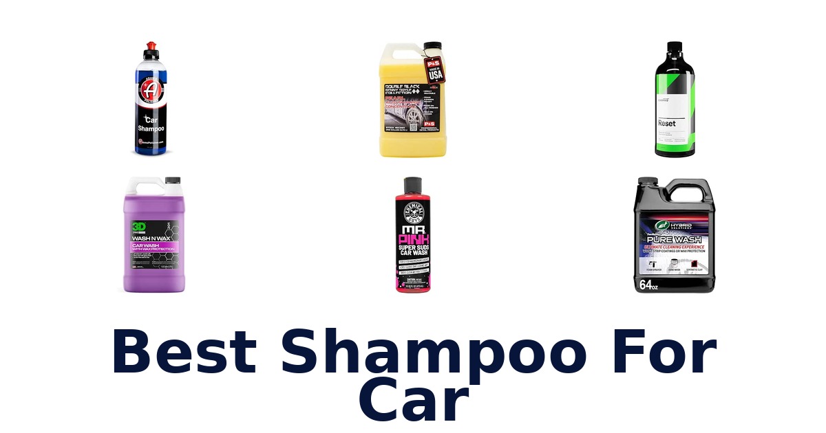 Best Shampoo For Car