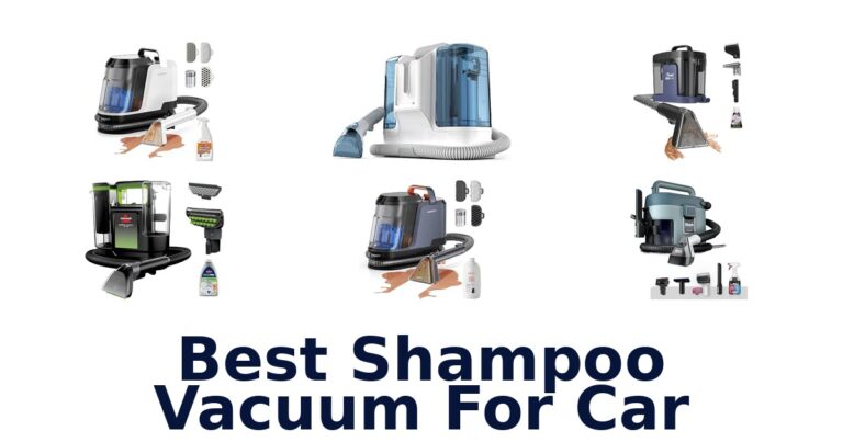 Best Shampoo Vacuum For Car