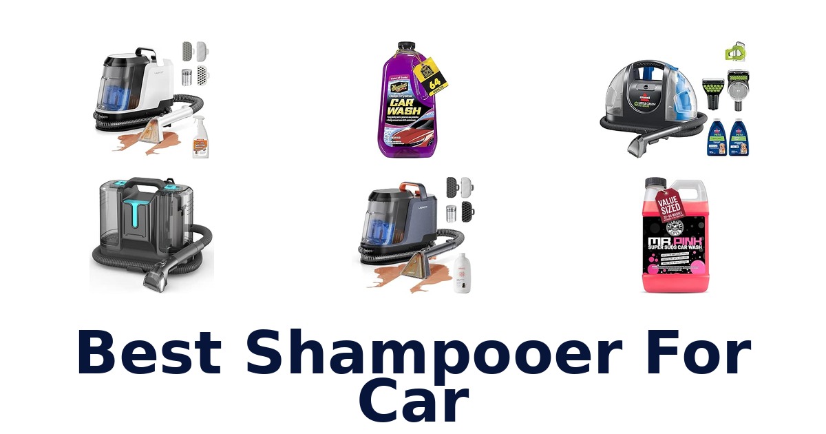 Best Shampooer For Car