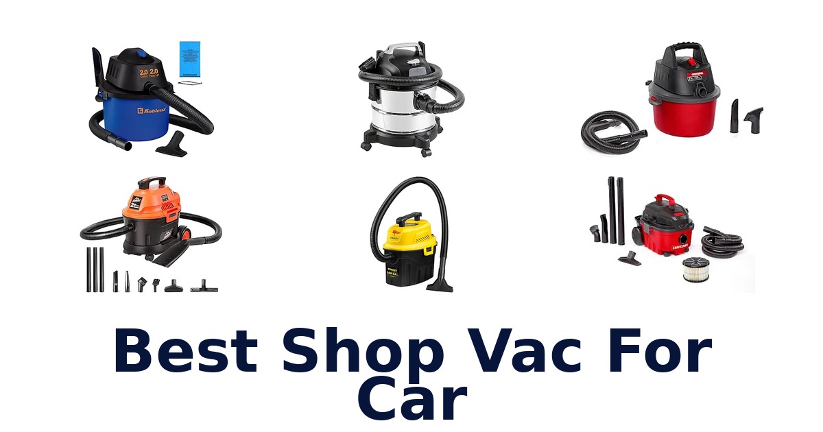 Best Shop Vac For Car