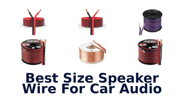 Best Size Speaker Wire For Car Audio