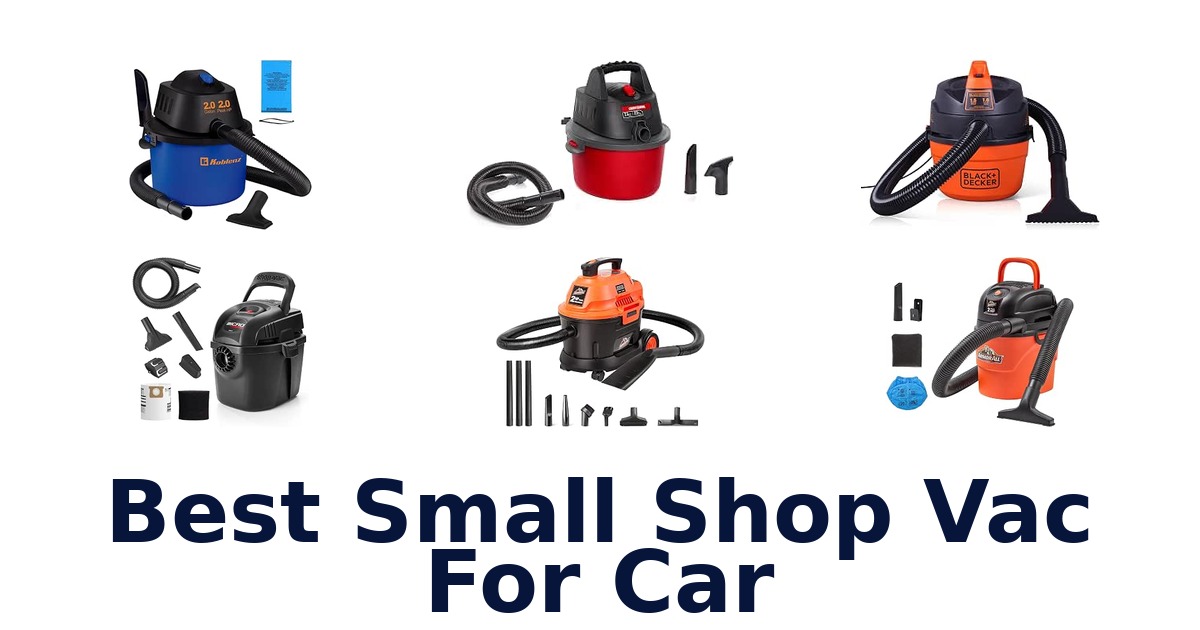 Best Small Shop Vac For Car