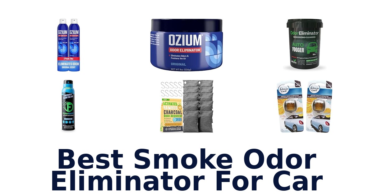 Best Smoke Odor Eliminator For Car