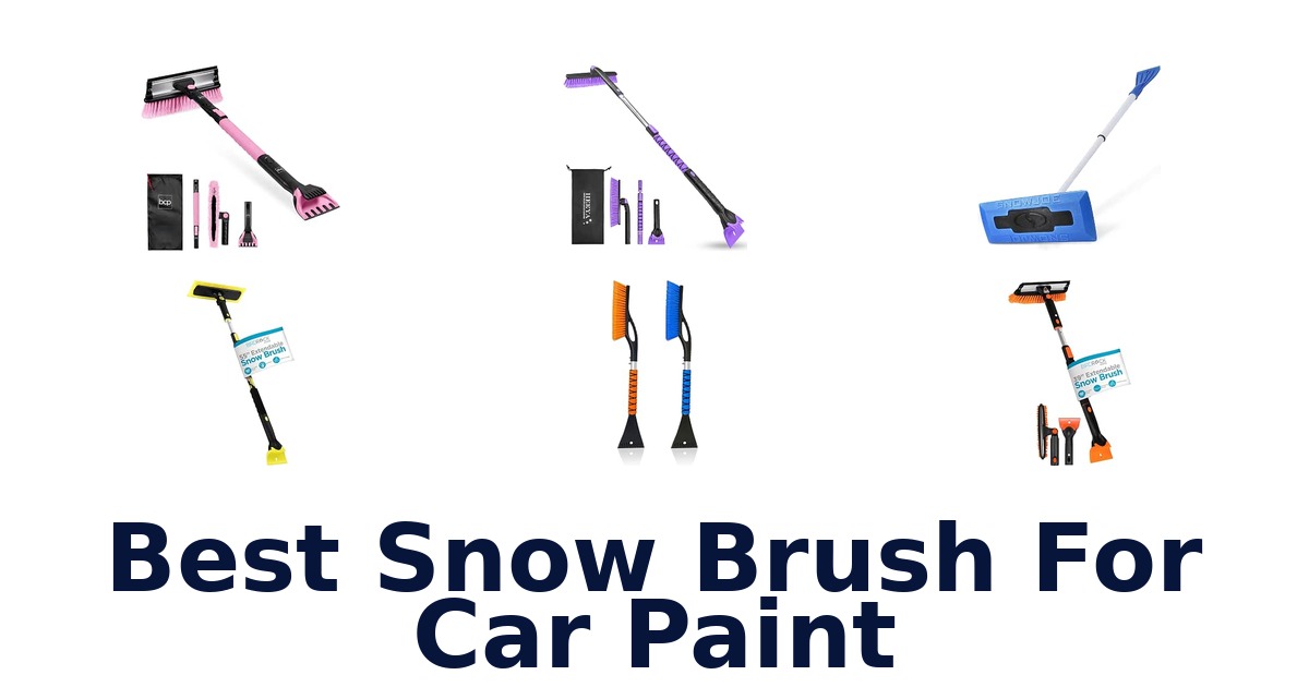 Best Snow Brush For Car Paint
