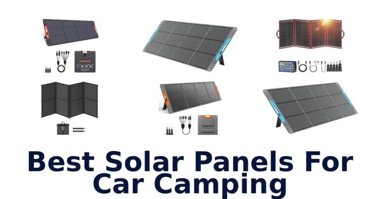 Best Solar Panels For Car Camping
