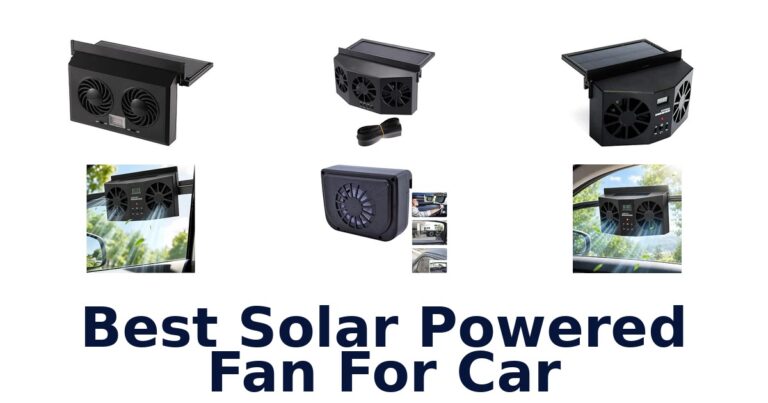 Best Solar Powered Fan For Car