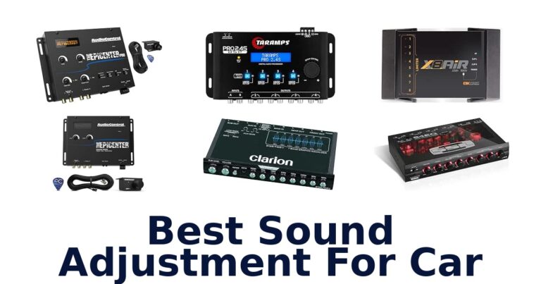 Best Sound Adjustment For Car
