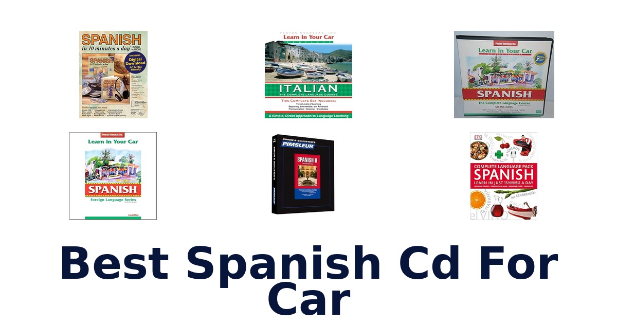Best Spanish Cd For Car