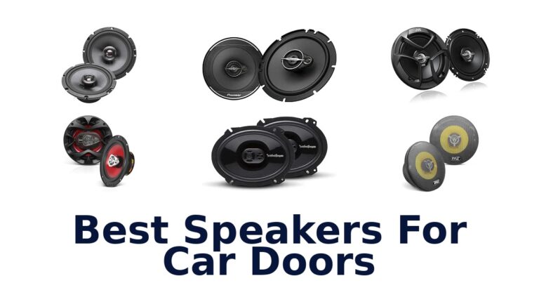 Best Speakers For Car Doors