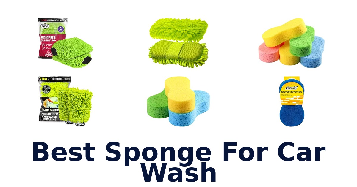 Best Sponge For Car Wash