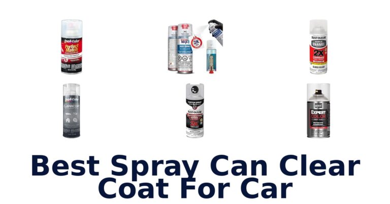 Best Spray Can Clear Coat For Car