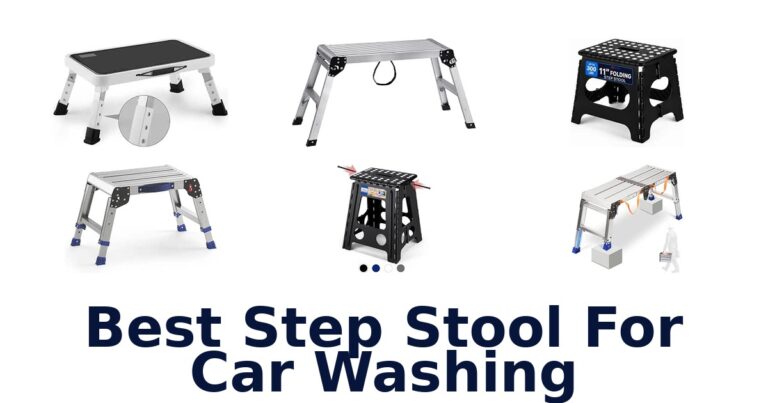 Best Step Stool For Car Washing