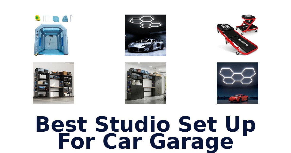 Best Studio Set Up For Car Garage