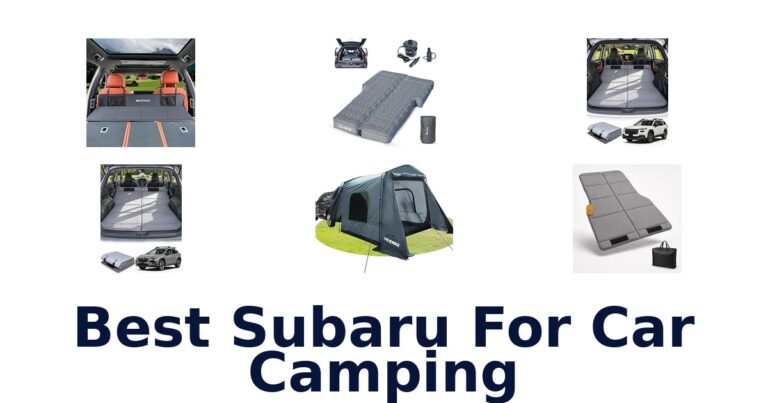 Best Subaru For Car Camping